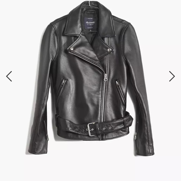 Madewell Ultimate Leather Motorcycle Jacket - Picture 9 of 11